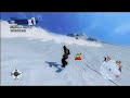 Shaun White Snowboarding escape the avalanche gameplay