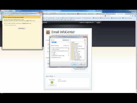 how to set email address