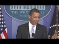 6/23/09: White House Press Briefing with President Obama