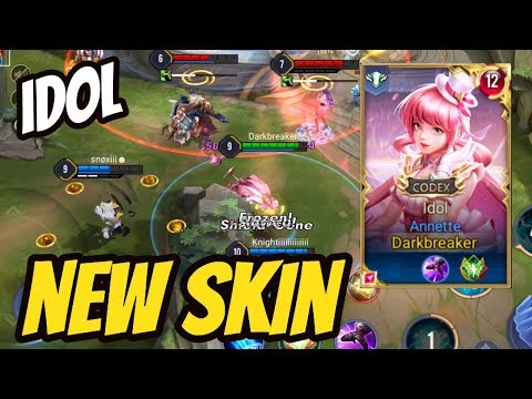 ANNETTE NEW SKIN IDOL PRO GAMEPLAY | AoV | 傳說對決 | RoV | Liên Quân Mobile