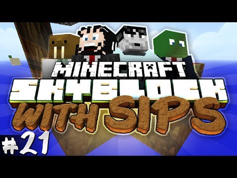 double - Trott continues his cobblestone generator wizardry. We continue our brand new Minecraft Skyblock map with the one and only Sips! This isn't just any Skyblock...