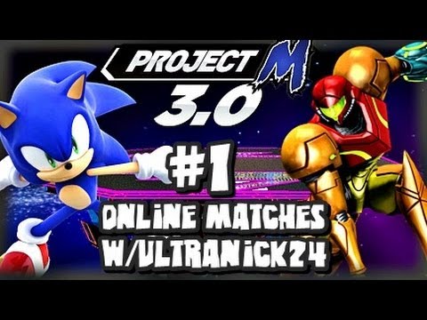 Super Smash Bros Brawl - Project M - Wifi Matches Vs Ultranick24