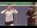 Badminton-How to return flick service best possible way