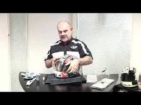 how to fasten arai helmet