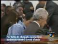 videos de Por falta de abogado suspenden audiencia contra David Murcia