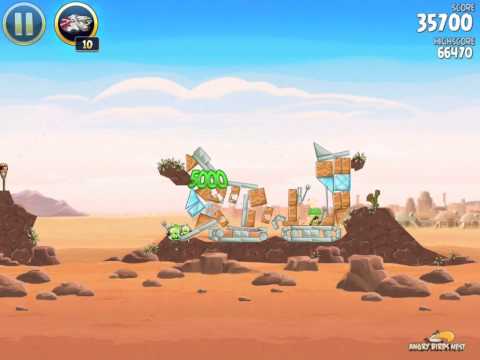 Angry Birds Star Wars Part 1, Levels 1-40