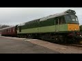 NYMR Santa Specials on the Esk Valley Line with Class 25 No D7628 'Sybilla'