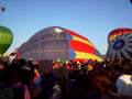 muchos globos aeroestaticos en tierra XE1BFG