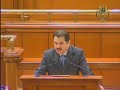 Discurs Parlament - Dl Deputat Costica Canacheu
