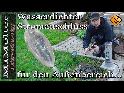 Elektrische Geräte im Freien / Tipps zur Elektrik unter freiem Himmel von M1Molter