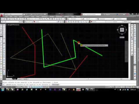 how to isolate layer in autocad