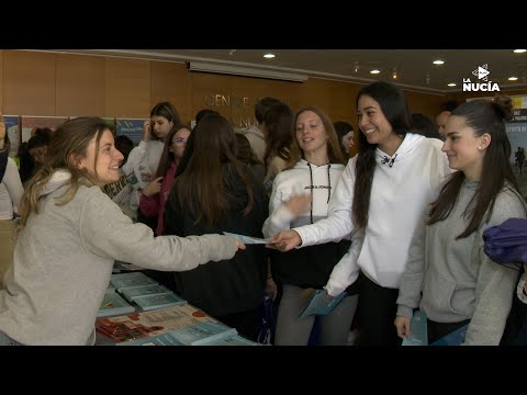 Gran éxito de la VI Feria Oriéntate por la que pasaron 280 estudiantes del Instituto