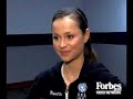 forbes adventurer jim clash takes olympian sasha cohen joyriding in a lamborghini, then she gives him a painful lesson in figure skating. (warning, strong stomach required for a nasty fall!)