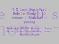 3.2 Inch Dual Card Full Keyboard Mobile Phone - 3D sensor / Simulation gaming