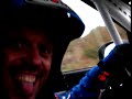 suzuki motogp rider loris capirossi is taking to four wheels to drive his first rally and we got to sit in on his practice