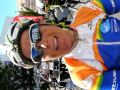 A vencedora da prova dos 80 kms da 2� Maratona 