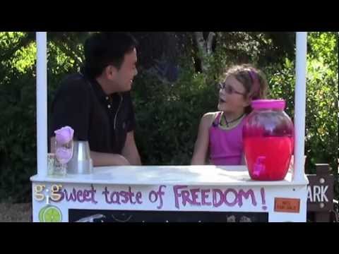 how to set up a lemonade stand
