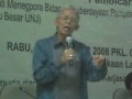 Ceramah Prof. Dr. Arief Rachman, M.Pd. tentang Kepemudaan (bag 2 / 5)