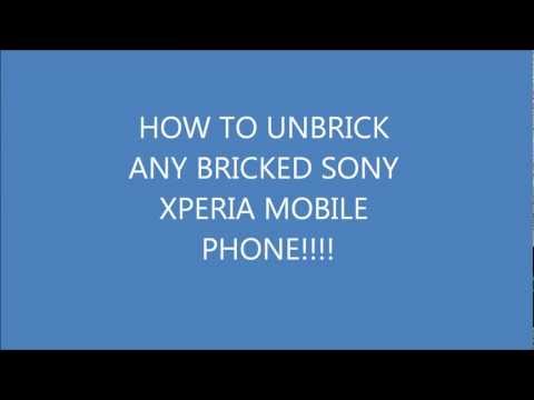 how to recover bricked xperia u