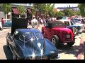 enjoy this fun trek that was filmed on saturday may 17, 2008 during the petaluma celebrates 35 years of american graffiti event.  follow the camera as it travels on a journey through the streets of downtown petaluma where much of the 1973 classic american graffiti was filmed.  the journey starts out on the corner of washington & heads west on petaluma bl. north past all the classic cars.  then hangs a right on western  ave. past the stars signing autographs and looks at a few star cars.  the camera continues on western up to the corner at kentucky st. where people dance to a '50's style band.  then the camera pops back over to petaluma bl. north on the vacant lot dressed up as 