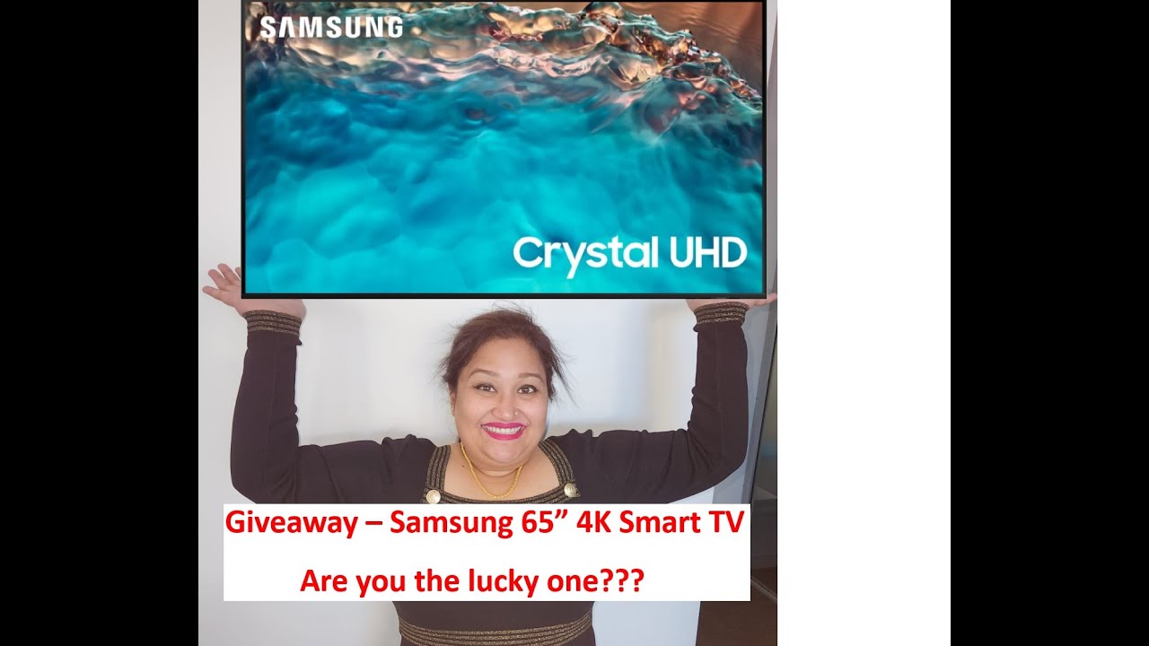 Giveaway   Samsung 65 inch LED Smart TV