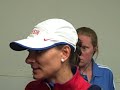 www.letsrun.com for more coverage. She said of her performance in the pole vault, 
