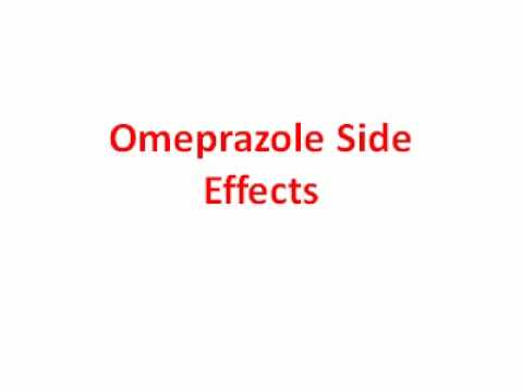 how to treat omeprazole side effects