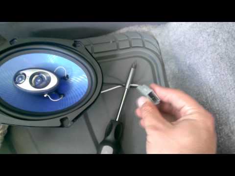 Installing New Speakers in a 1994 Ford Ranger
