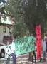 Protesta en el consulado mexicano de Houston