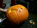 Pumpkin Carving with Air Saw