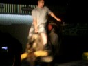 mechanical bull ride in Tappas.AVI