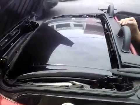 how to reset the roof on a peugeot 206 cc