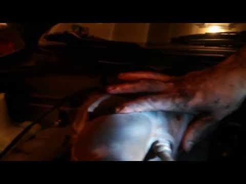 1999 mazda miata upstream catalytic converter exhaust manifold replacement diy how to