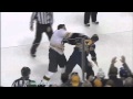 Milan Lucic vs Paul Gaustad Nov 23, 2011