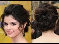 Hair styles - Easy to do French Twist Updo and OOTD : How To Do A Selena Gomez Updo
