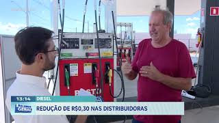 Diesel: Redução de R$ 0,30 nas distribuidoras