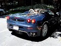 Blue Ferrari F430 Spider Blue Ferrari F430 Spider
