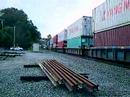 WB BNSF train running on the UPRR tracks @ Pinole CA