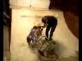 Shopping carts and mini ramps don't mix!