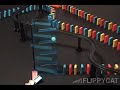 Domino Rally - Spectacular Stunt Set