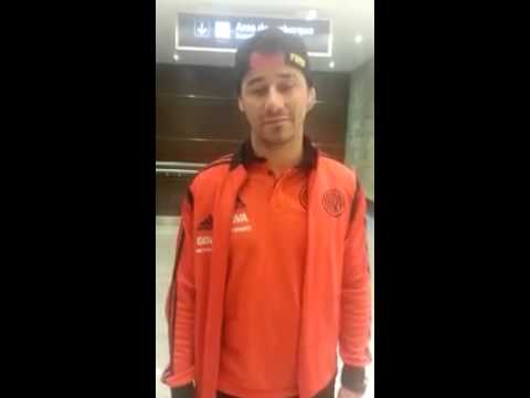 Rodrigo Mora, en el aniversario del Club