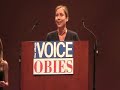 Nina Hellman 2007 OBIE Acceptance Speech Nina Hellman 2007 OBIE Acceptance Speech