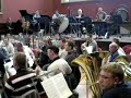 band of the grenadier guards plus special guests conducted by major barry wassell in a rehearsal of philip sparke's music of the spheres for a soon to be released cd.