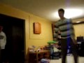 Two kids dancing
