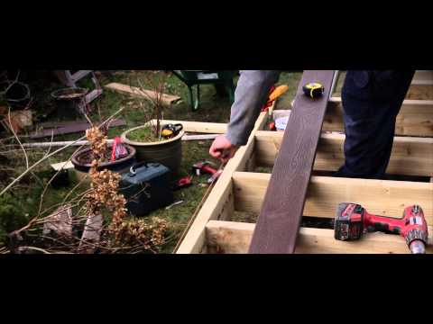 how to fasten veranda decking