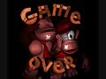 all 3 game over screens from all 3 donkey kong country games