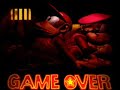 all 3 game over screens from all 3 donkey kong country games