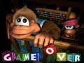 all 3 game over screens from all 3 donkey kong country games