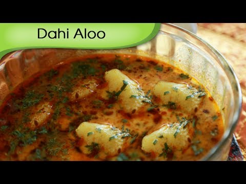 Dahi Aloo – Potato in Yogurt Gravy – Rajasthani Vegetarian Curry Recipe By Annuradha Toshniwal [HD]