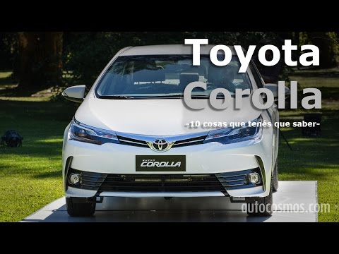10 Cosas que tenés que saber del renovado Toyota Corolla